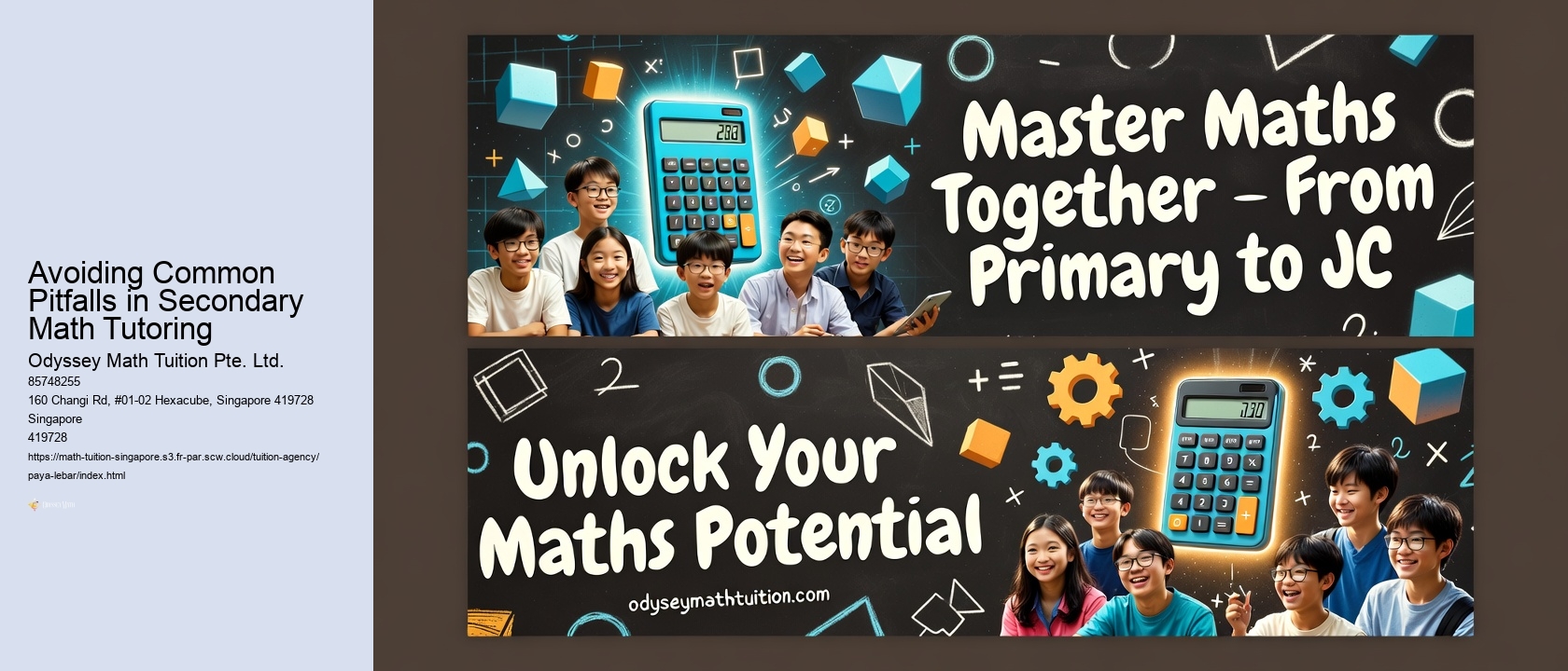 Avoiding Common Pitfalls in Secondary Math Tutoring